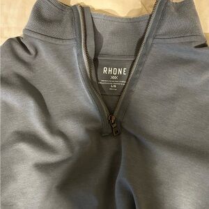 Rhone Gray Quarter-Zip Pullover
